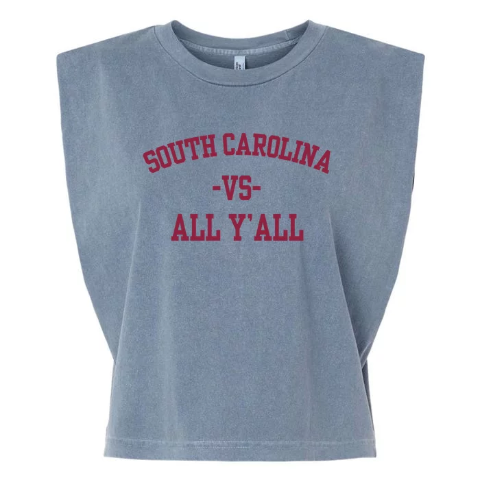 South Carolina Vs All Y'All Garment-Dyed Women's Muscle Tee