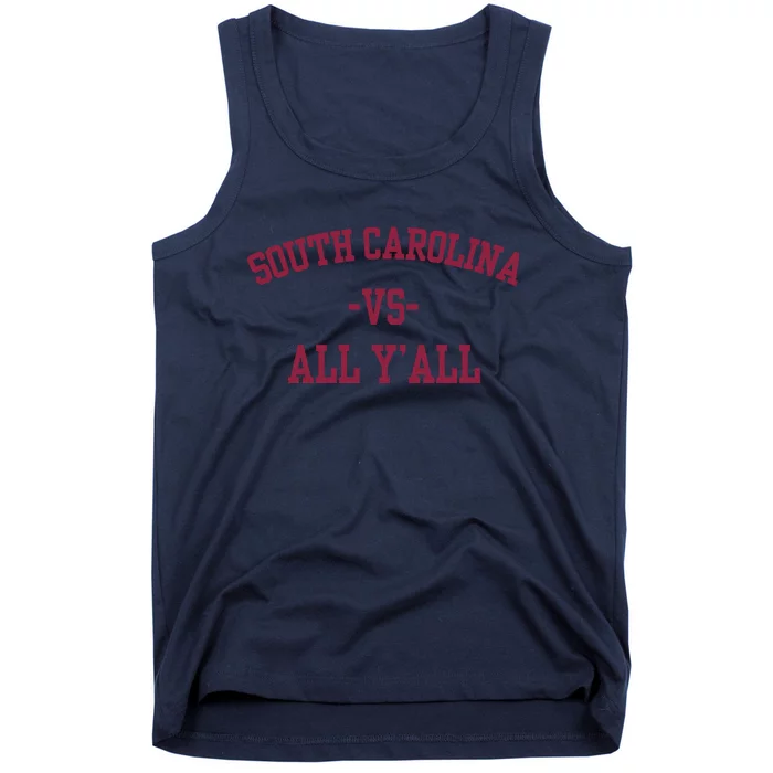 South Carolina Vs All Y'All Tank Top