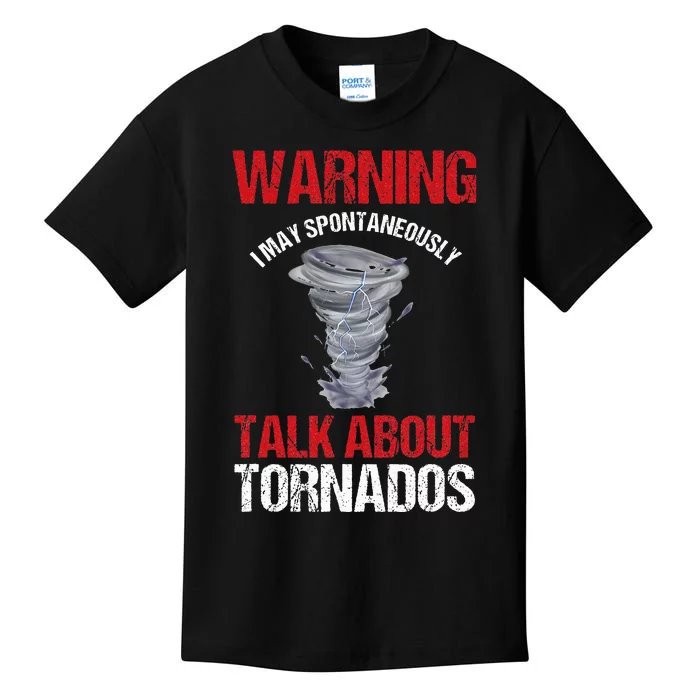 Storm Chaser Weather Forecaster Meteorologist Tornadoes Kids T-Shirt