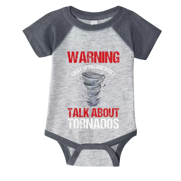 Storm Chaser Weather Forecaster Meteorologist Tornadoes Infant Baby Jersey Bodysuit