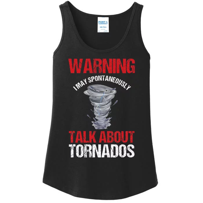 Storm Chaser Weather Forecaster Meteorologist Tornados Ladies Essential Tank