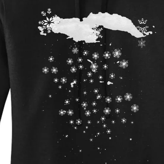 Snowflake Costume Winter Christmas Matching Women's Pullover Hoodie