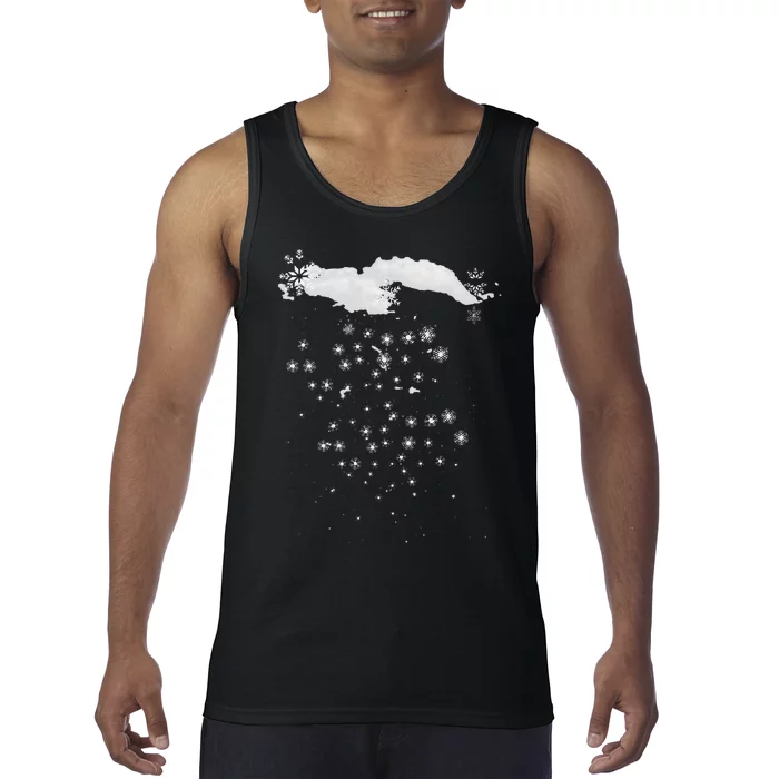 Snowflake Costume Winter Christmas Matching Tank Top