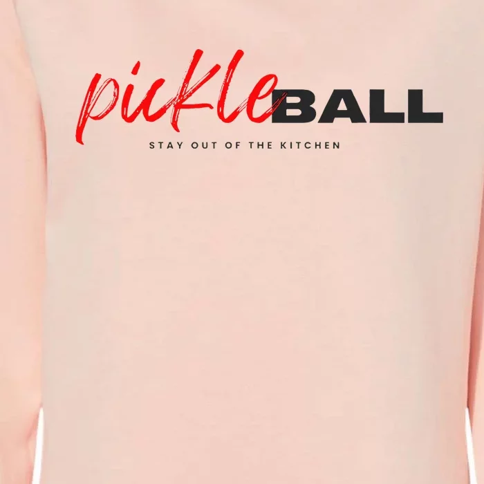 Stay Cool with this Pickleball Design Womens California Wash Sweatshirt