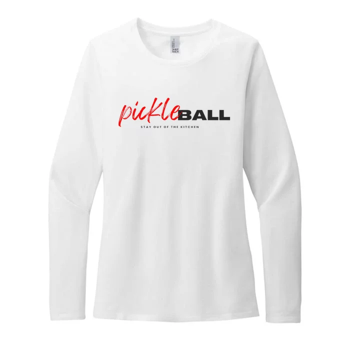 Stay Cool with this Pickleball Design Womens CVC Long Sleeve Shirt