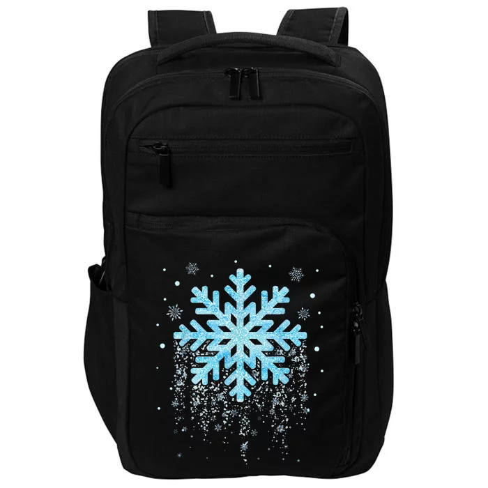 Snowflake Costume Winter Christmas Matching Impact Tech Backpack