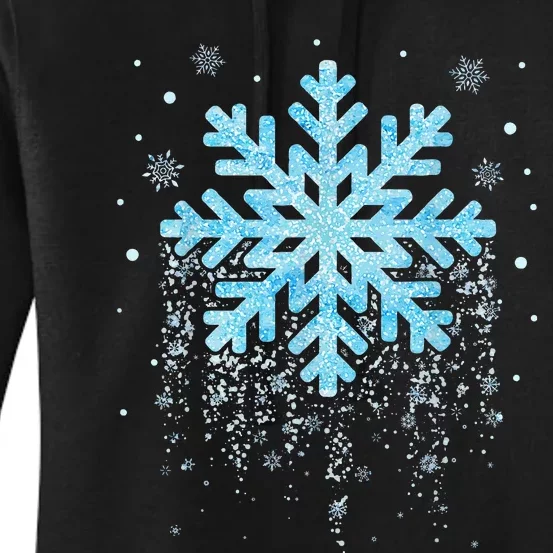 Snowflake Costume Winter Christmas Matching Women's Pullover Hoodie