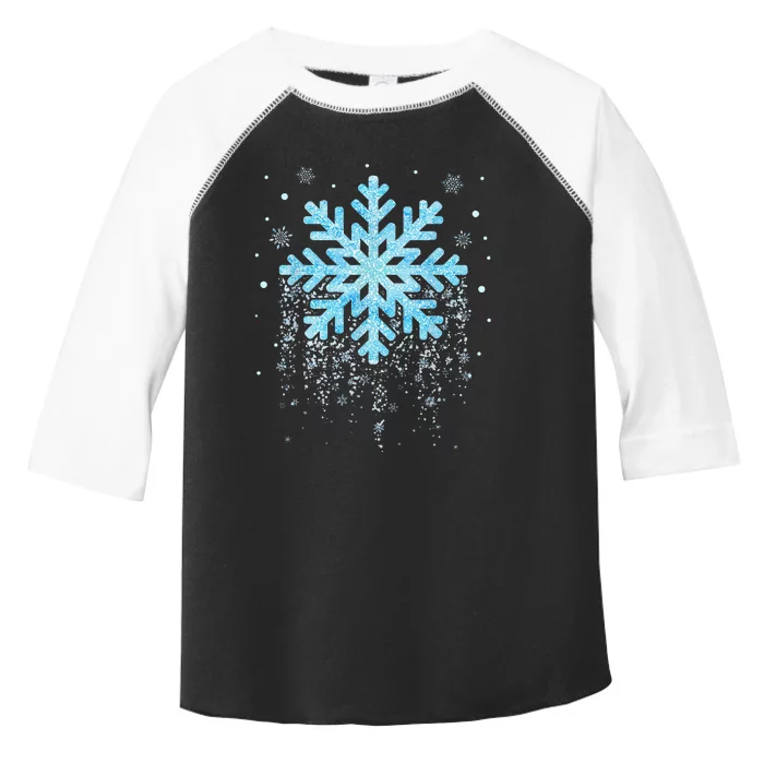 Snowflake Costume Winter Christmas Matching Toddler Fine Jersey T-Shirt