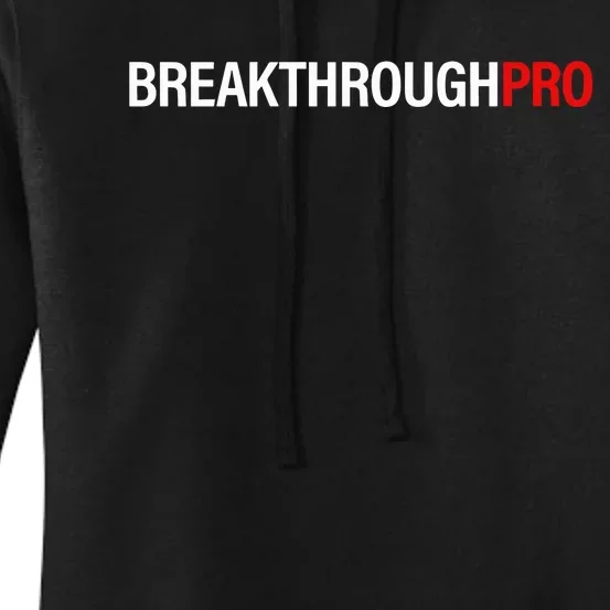 Sean Casey Wearing Breakthrough Pro Women's Pullover Hoodie