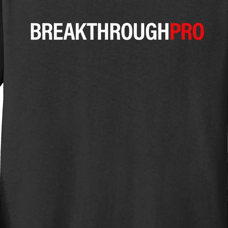 Sean Casey Wearing Breakthrough Pro Kids Long Sleeve Shirt