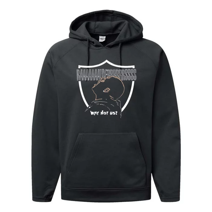 Squad Call Why Not Us Performance Fleece Hoodie