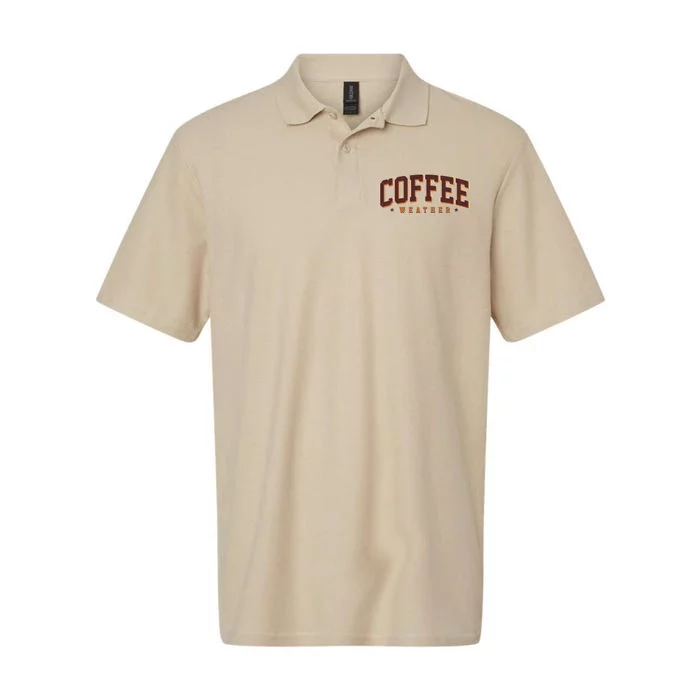 Sporty Coffee Weather Coffee Lover Fall Autumn Fan Softstyle Adult Sport Polo