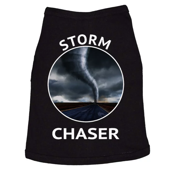 Storm Chaser Weather Tornado Hurricane Apparel Doggie Tank