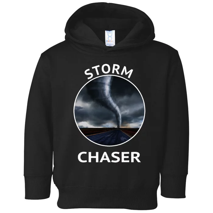 Storm Chaser Weather Tornado Hurricane Apparel Toddler Hoodie