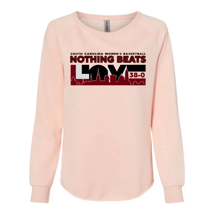 South Carolina Women Basketball Nothing Beats 380 Womens California Wash Sweatshirt