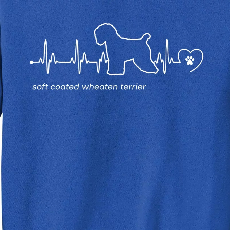 Soft Coated Wheaten Terrier Heartbeat Gift Tall Sweatshirt