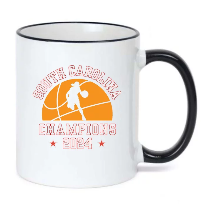 South Carolina Women Basketball Champion 2024 Black Color Changing Mug