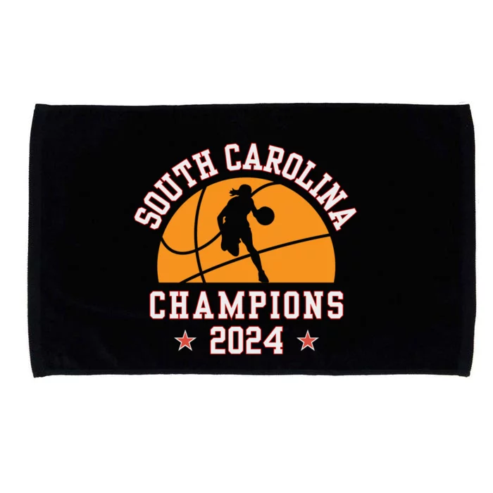 South Carolina Women Basketball Champion 2024 Microfiber Hand Towel