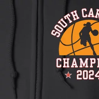 South Carolina Women Basketball Champion 2024 Full Zip Hoodie