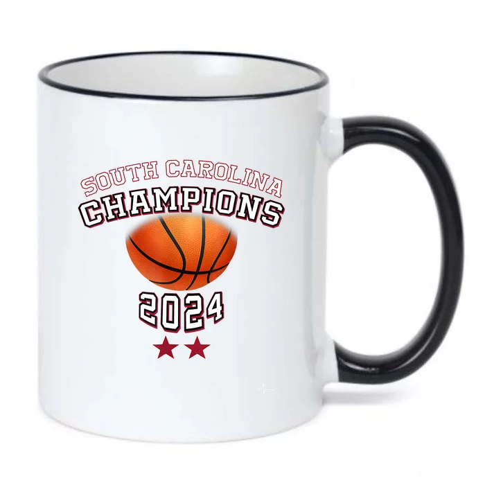 South Carolina Women Basketball Champion 2024 Black Color Changing Mug