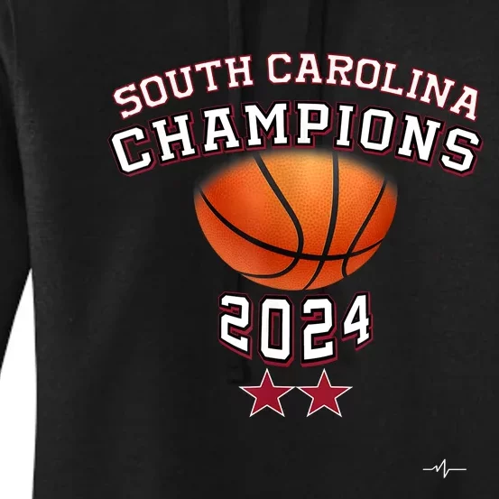 South Carolina Women Basketball Champion 2024 Women's Pullover Hoodie