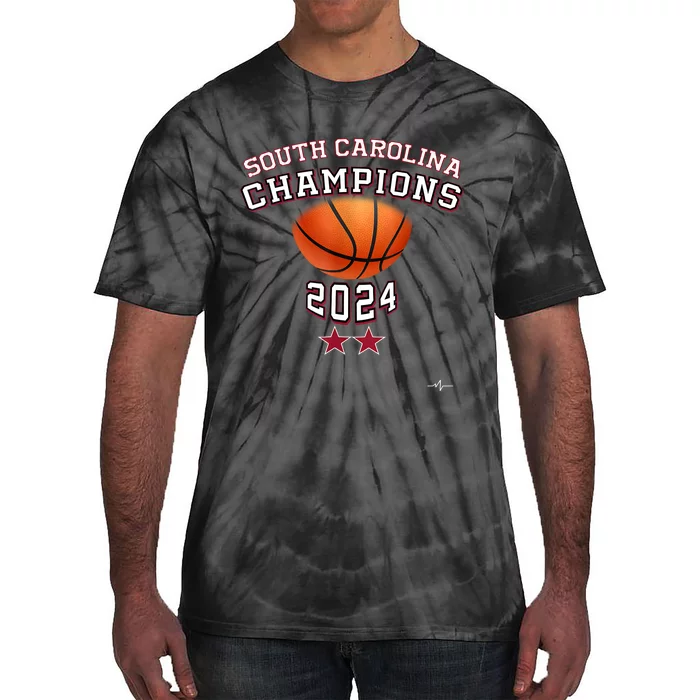 South Carolina Women Basketball Champion 2024 Tie-Dye T-Shirt