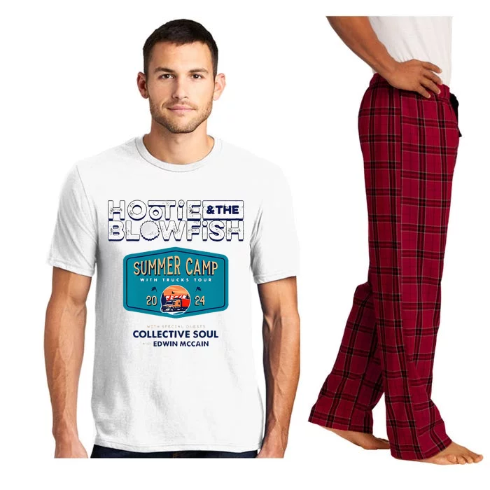 Summer Camp With Trucks Pajama Set