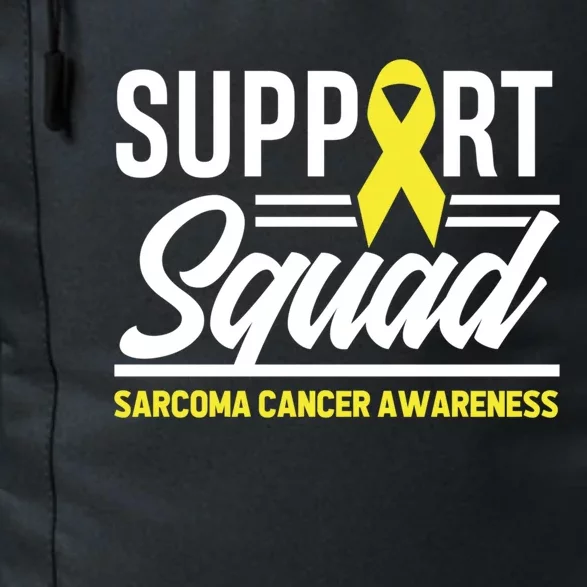 Sarcoma Cancer Warrior Support Squad Sarcoma Awareness Gift Daily Commute Backpack