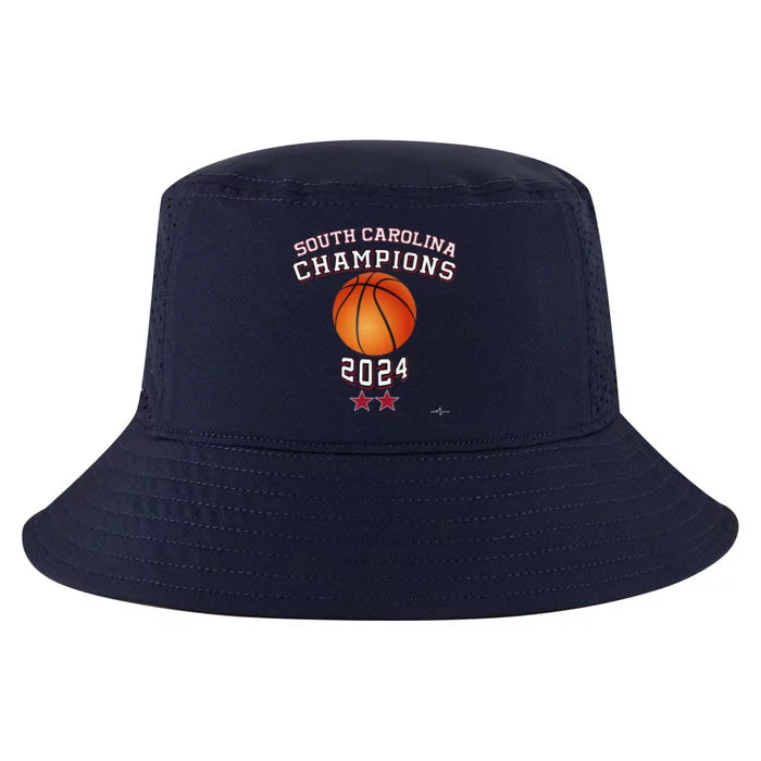 South Carolina Women Basketball Champion 2024 Cool Comfort Performance Bucket Hat