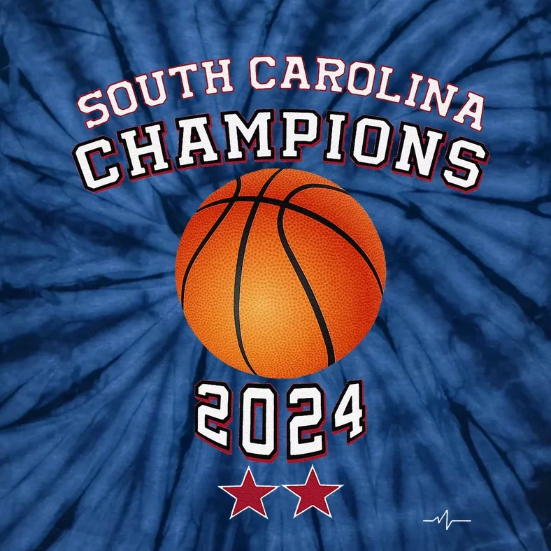 South Carolina Women Basketball Champion 2024 Tie-Dye T-Shirt