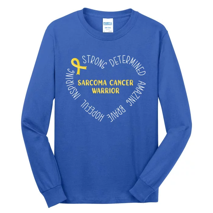 Sarcoma Cancer Warrior Great Gift Tall Long Sleeve T-Shirt