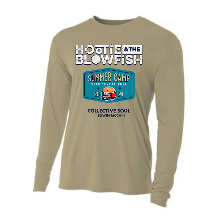 Summer Camp With Trucks Cooling Performance Long Sleeve Crew