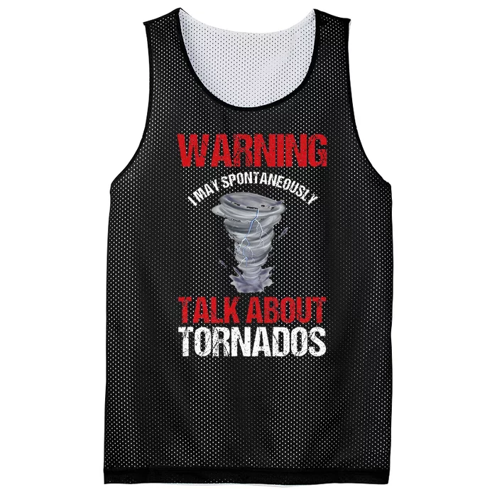 Storm Chaser Weather Forecaster Meteorologist Tornadoes Mesh Reversible Basketball Jersey Tank