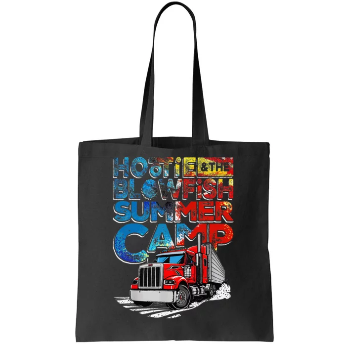 Summer Camp With Trucks Tote Bag