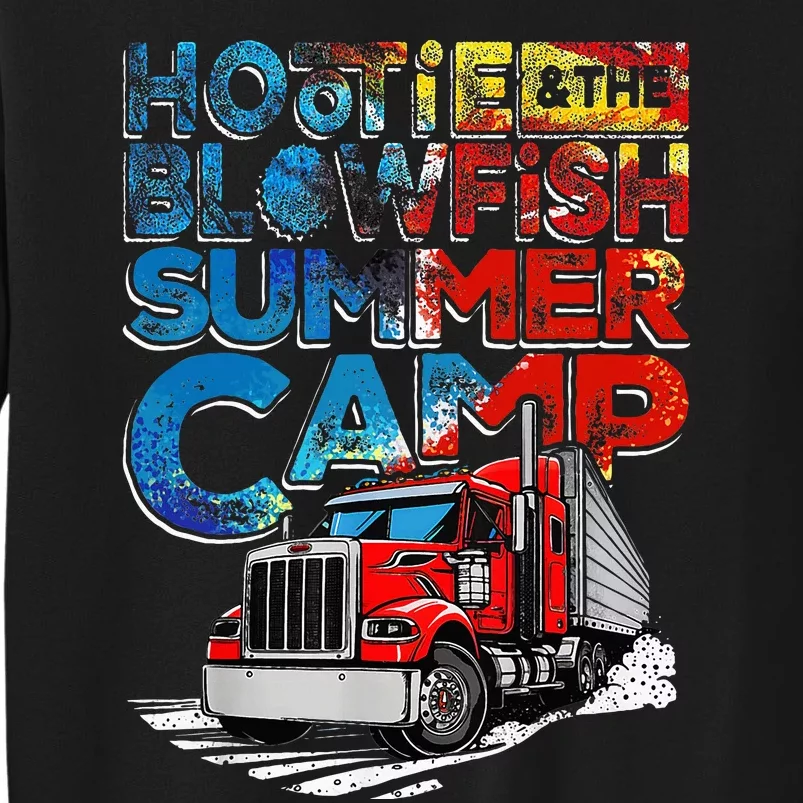 Summer Camp With Trucks Tall Sweatshirt