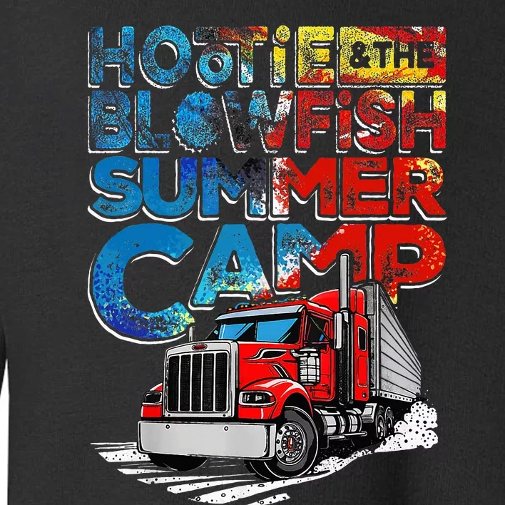 Summer Camp With Trucks Toddler Sweatshirt