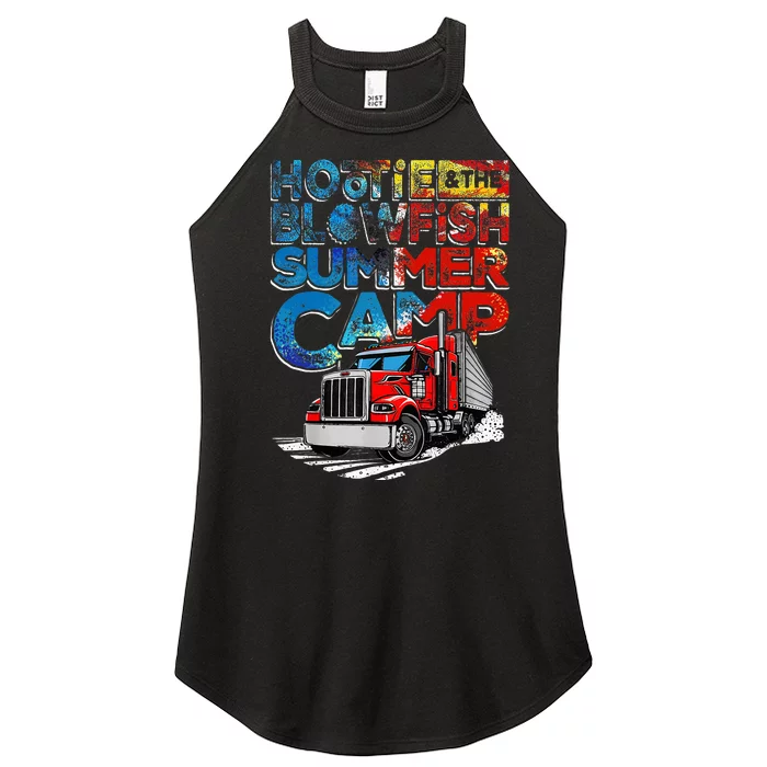 Summer Camp With Trucks Women’s Perfect Tri Rocker Tank