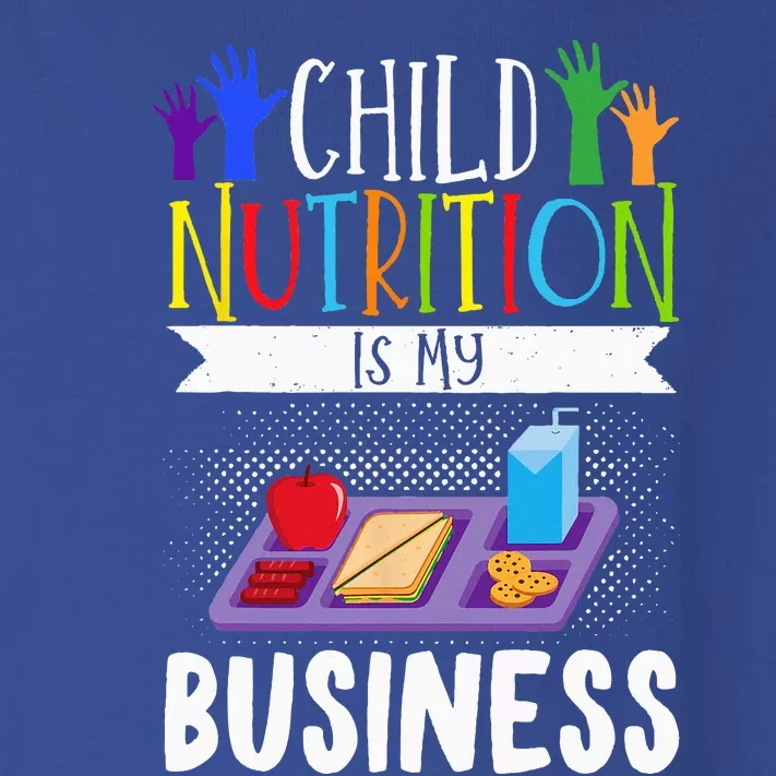 School Cafeteria Worker Lunch Lady Food Tray Child Nutrition Toddler Long Sleeve Shirt