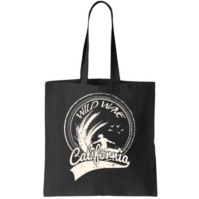 Surfing California Wild Wave Surf Gift Tote Bag