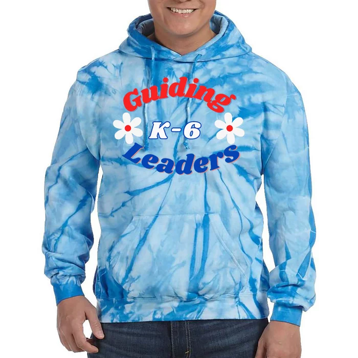 School Counselor Young Leaders Daisies Tie Dye Hoodie