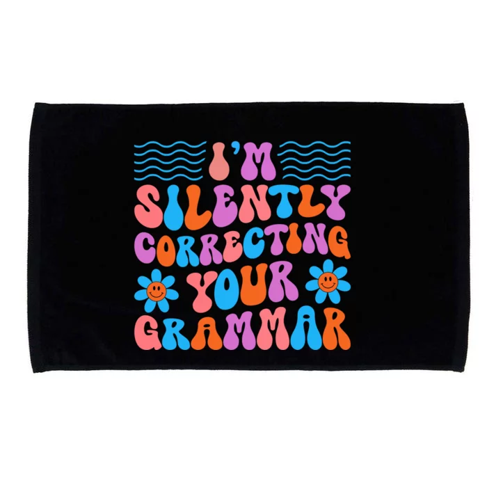 Silently Correcting Your Grammar Summer Vibes Microfiber Hand Towel