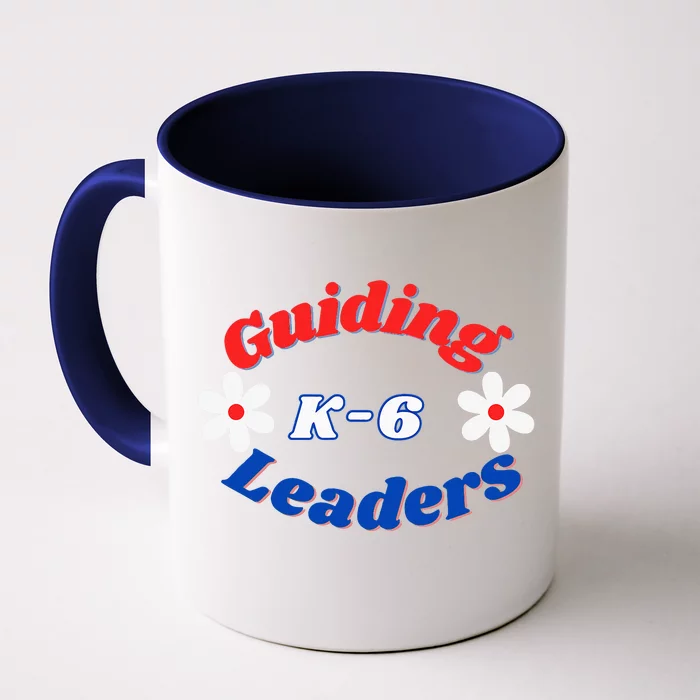 School Counselor Young Leaders Daisies Front & Back Coffee Mug