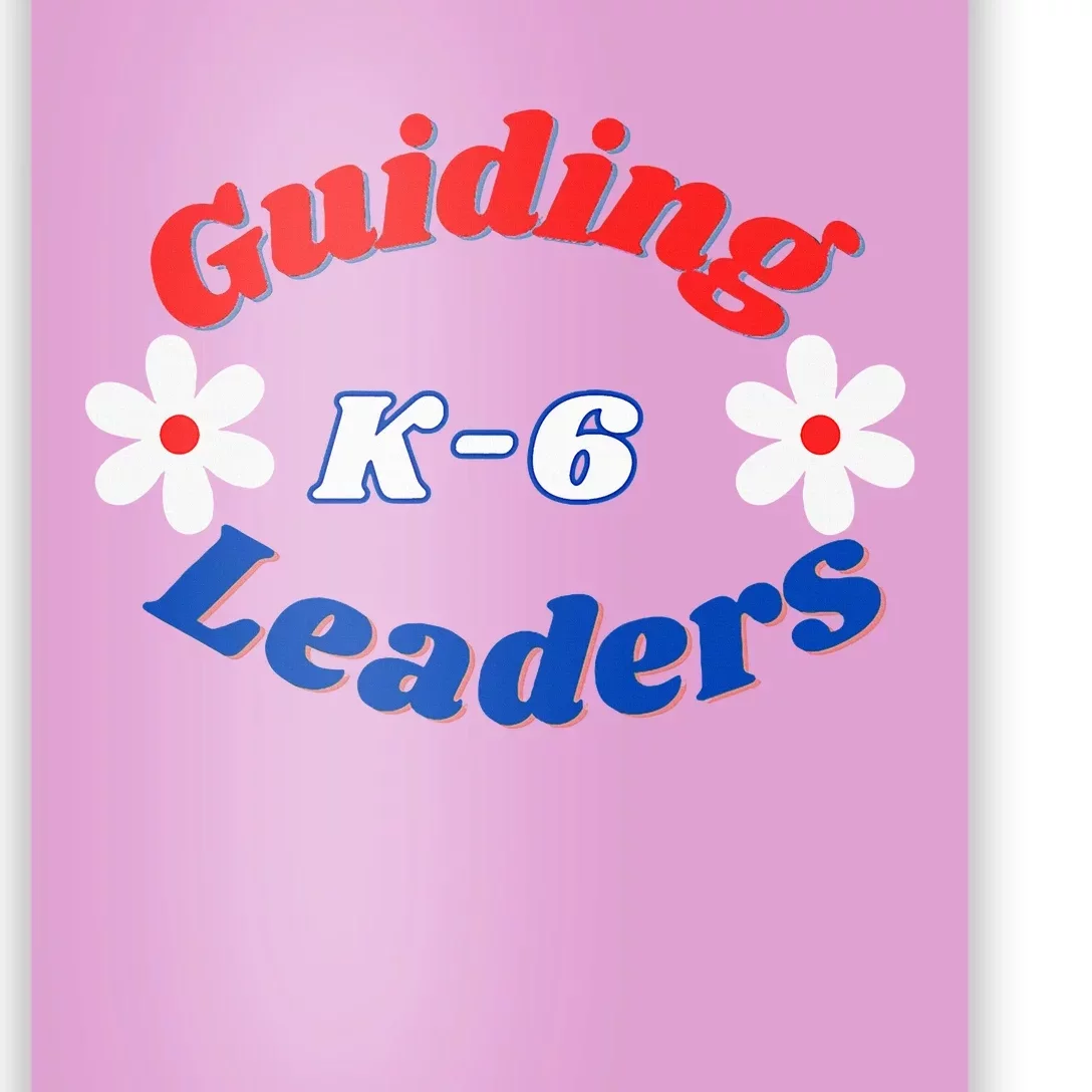 School Counselor Young Leaders Daisies Poster