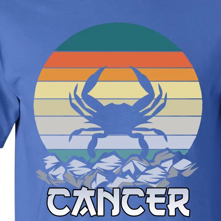 Sunset Cancer Zodiac Gift Tall T-Shirt