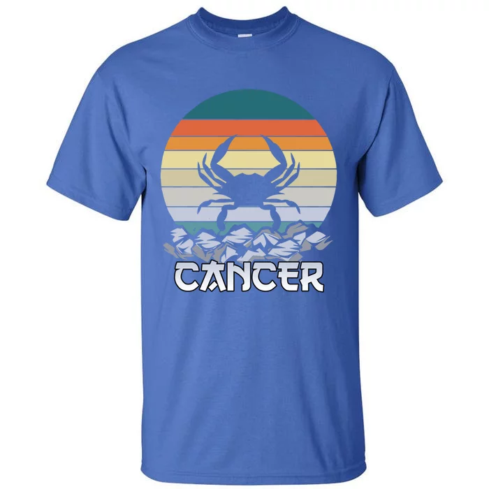 Sunset Cancer Zodiac Gift Tall T-Shirt