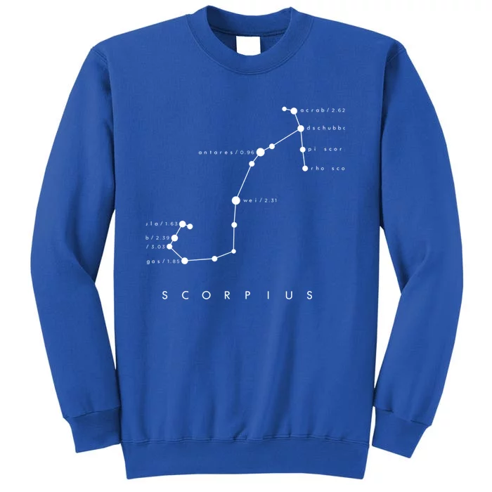 Scorpio Constellation Zodiac And Astronomy Design Gift Sweatshirt