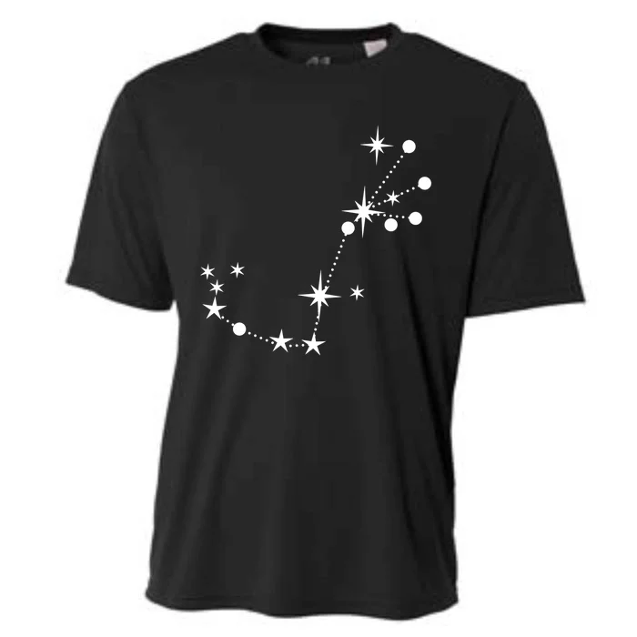 Scorpio Constellation Zodiac Gift Cooling Performance Crew T-Shirt