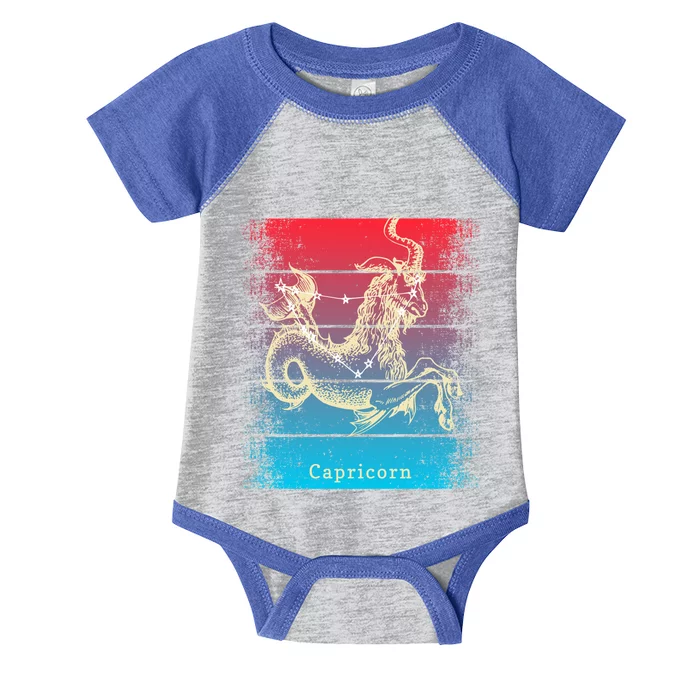 Sunset Capricorn Zodiac Cool Gift Infant Baby Jersey Bodysuit