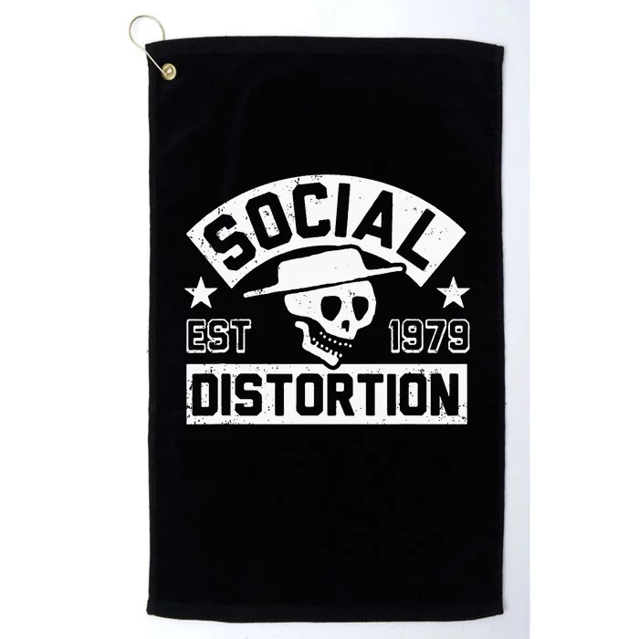 Social Distortion 1979 Platinum Collection Golf Towel