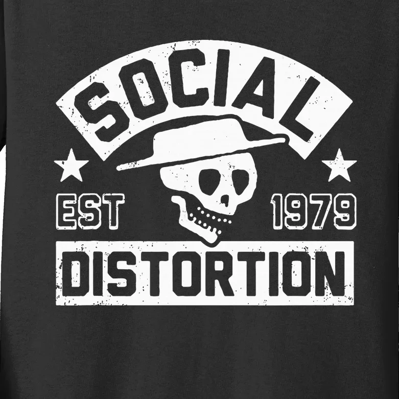 Social Distortion 1979 Kids Long Sleeve Shirt